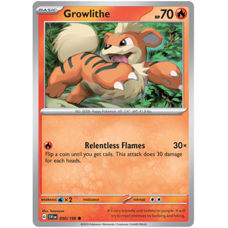 Growlithe (SVI 030)