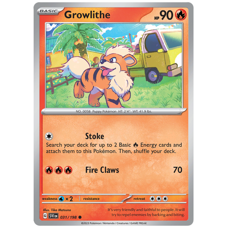 Growlithe (SVI 031)