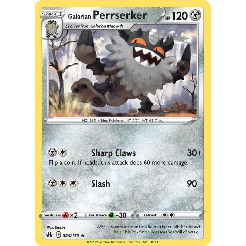 Galarian Perrserker (CRZ 085)