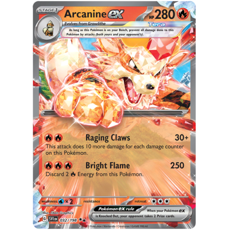 Arcanine ex (SVI 032)
