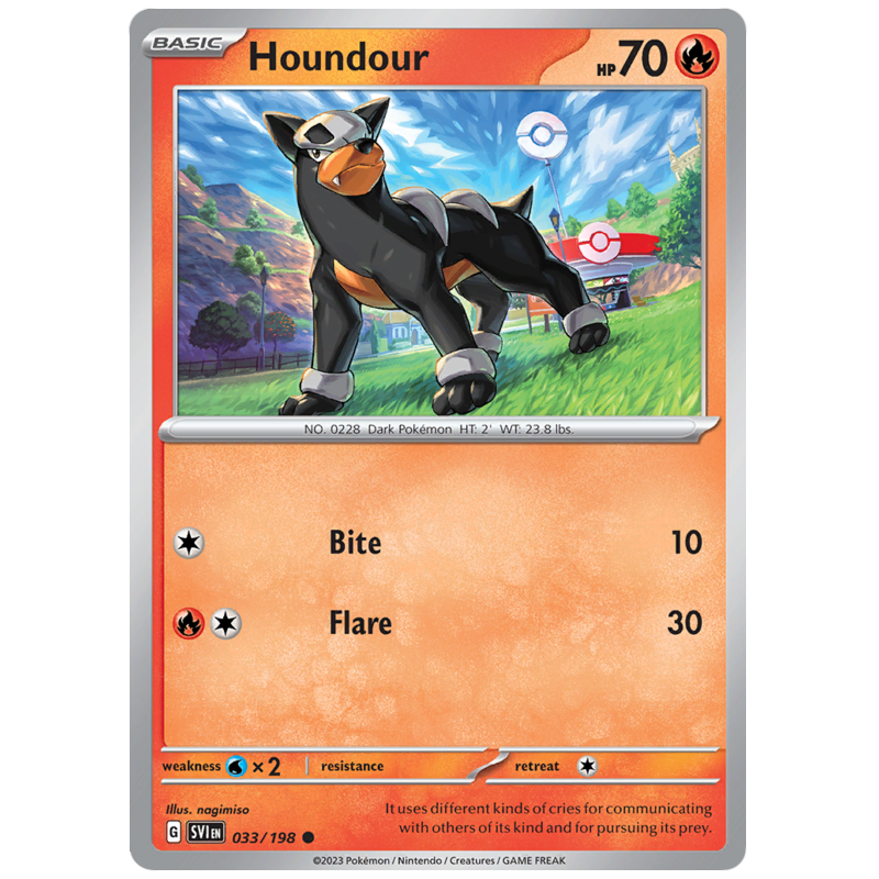 Houndour (SVI 033)
