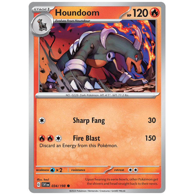 Houndoom (SVI 034)