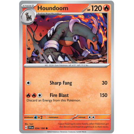 Houndoom (SVI 034)