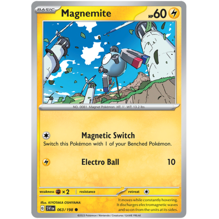 Magnemite (SVI 063)