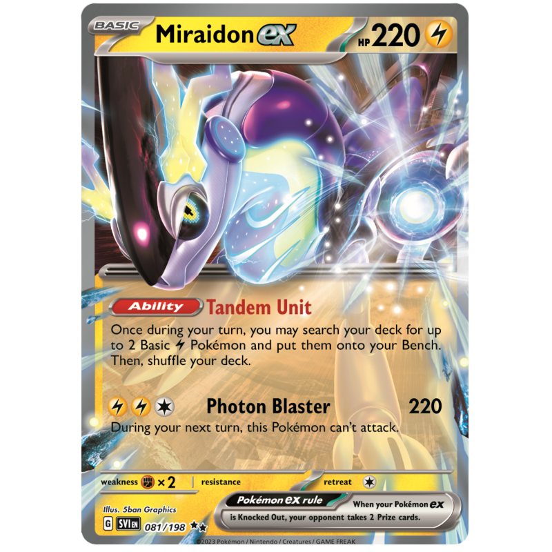 Miraidon ex (SVI 081)