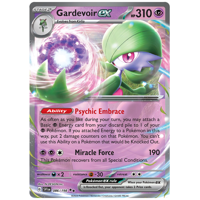 Gardevoir ex (SVI 086)