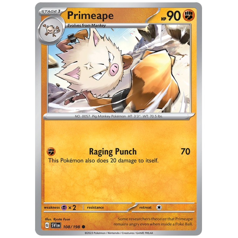 Primeape (SVI 108)
