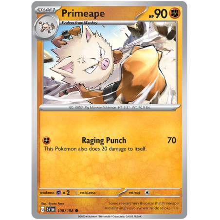 Primeape (SVI 108)