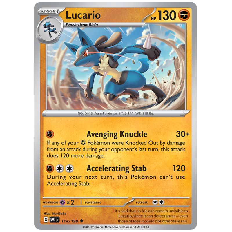 Lucario (SVI 114)