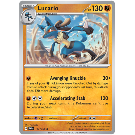 Lucario (SVI 114)