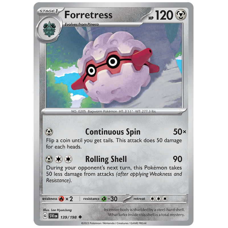 Forretress (SVI 139)