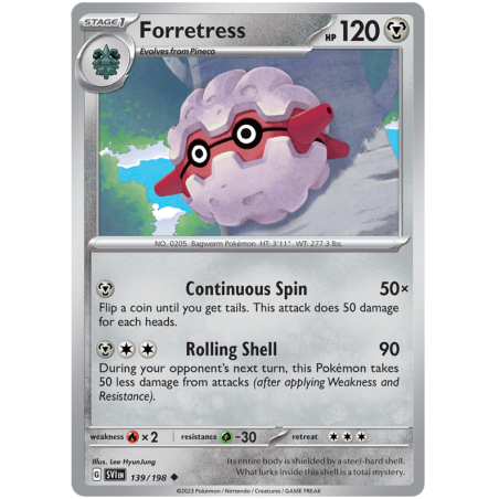 Forretress (SVI 139)