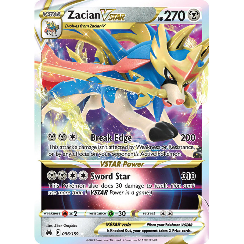 Zacian VSTAR (CRZ 096)