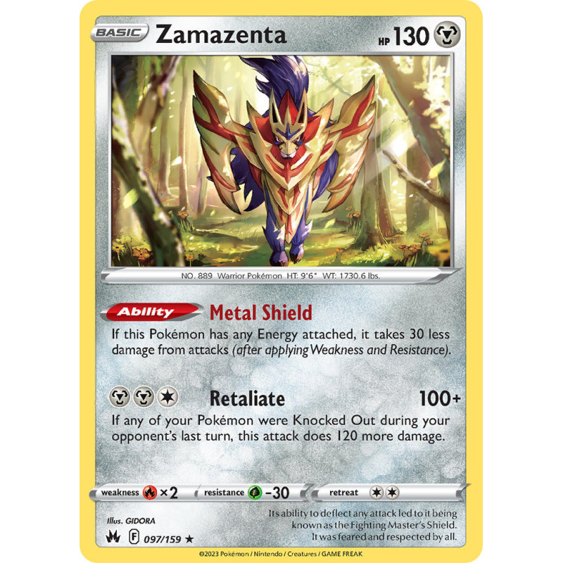 Zamazenta (CRZ 097)